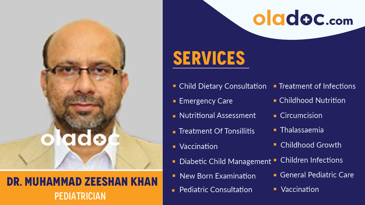 Services provided by Dr. Muhammad Zeeshan Khan